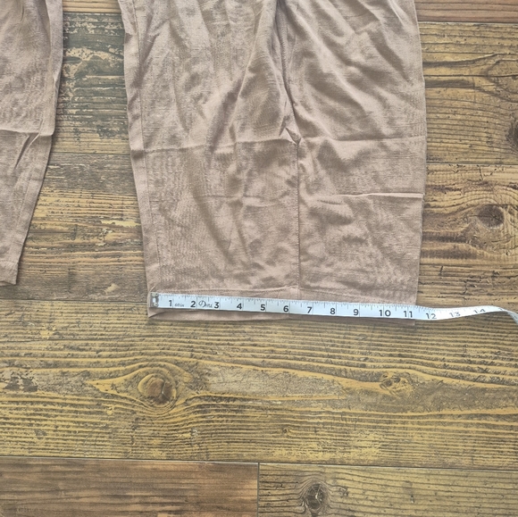 Tarse Wide Leg High Rise Linen Pants Medium - Picture 9 of 10